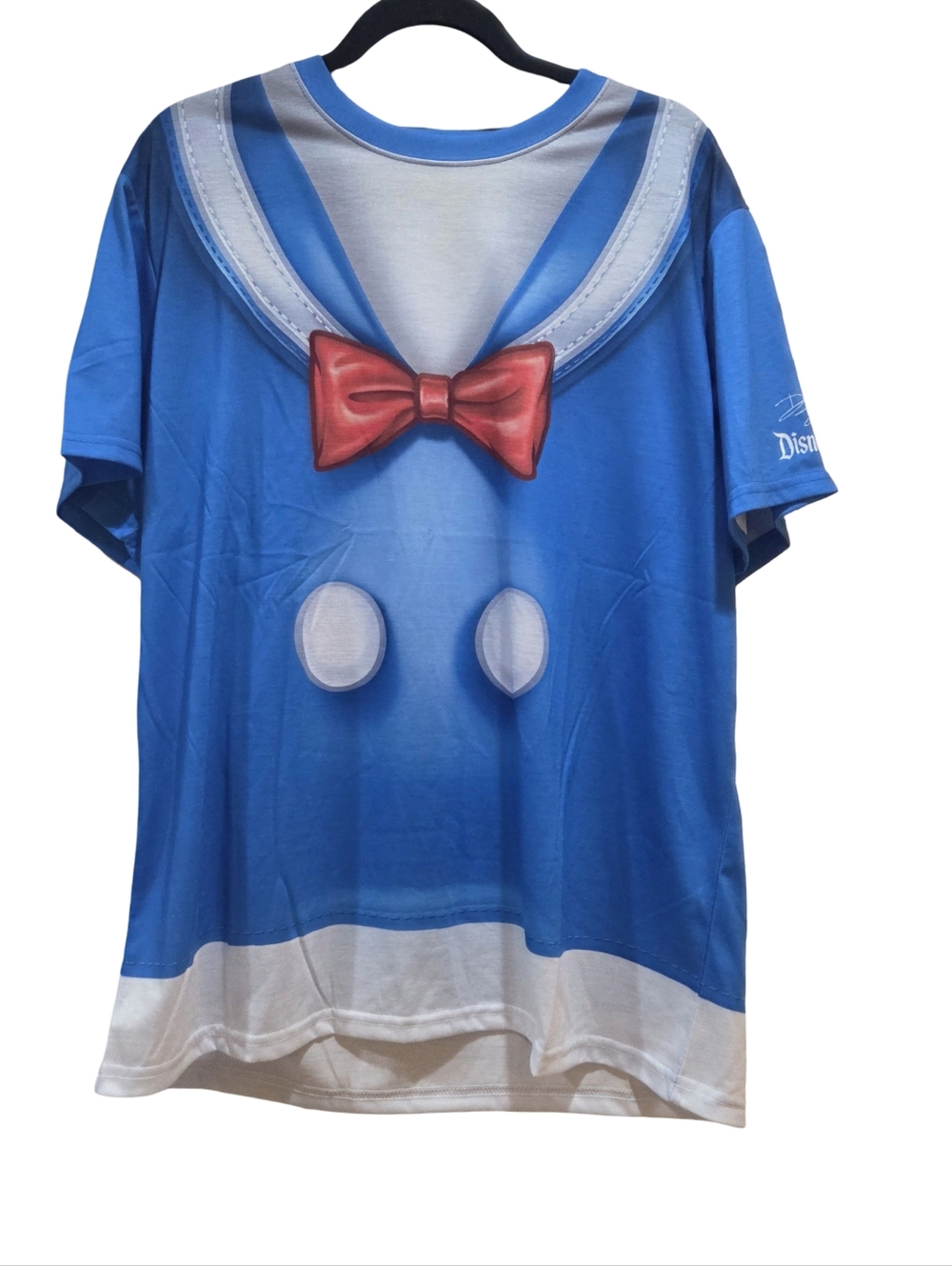 Disney Parks Disneyland DONALD DUCK Cosplay T-Shirt Adult Size Large  NEW